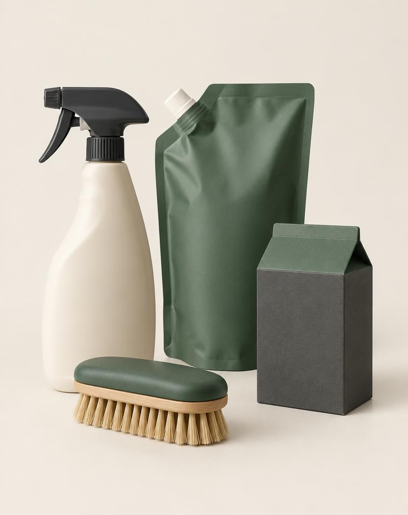Neutral catalog preview for household products