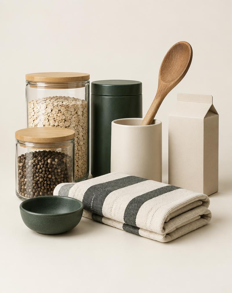 Neutral catalog preview for home & kitchen products